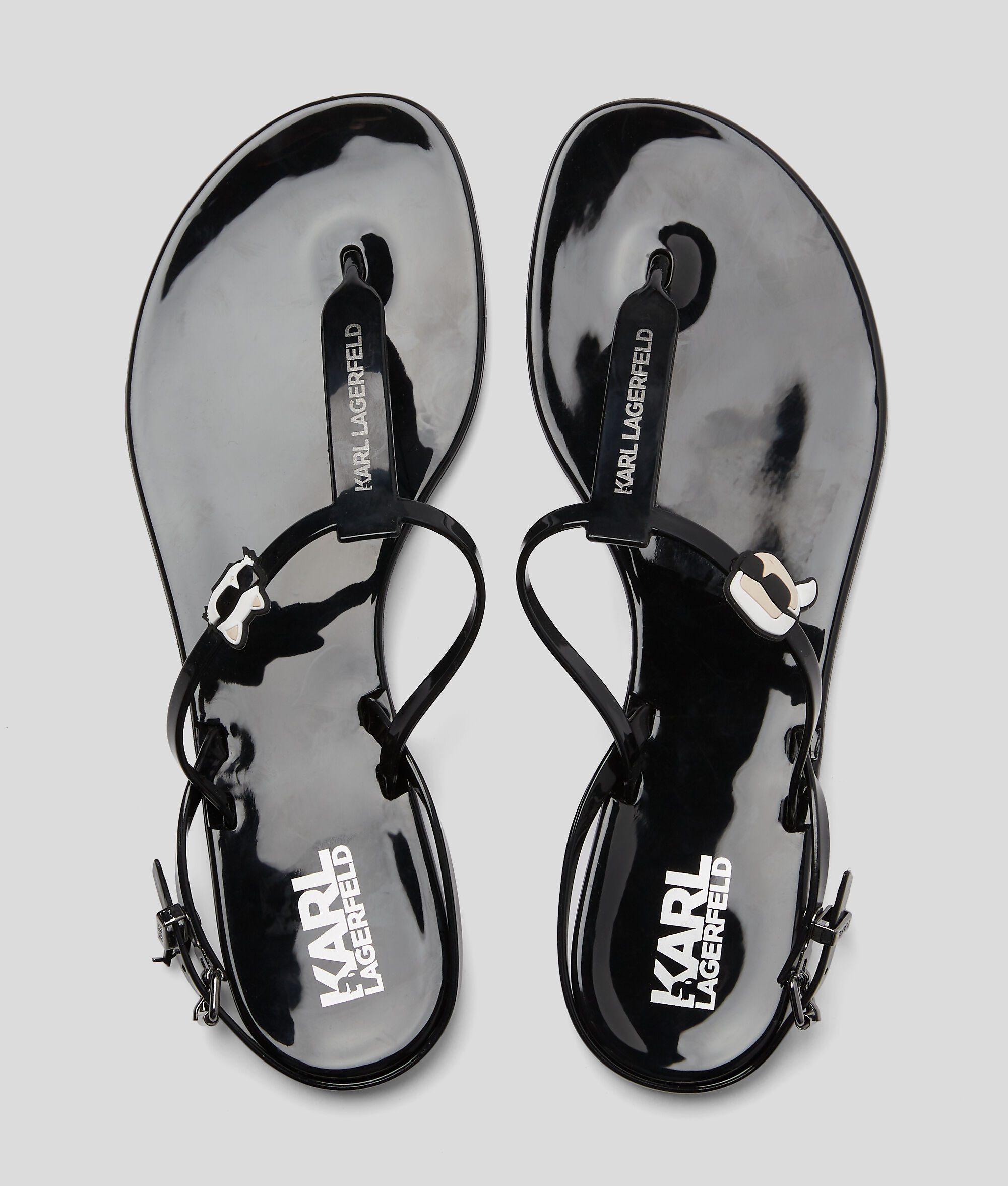 (image for) User-Centric Karl Ikonik NFT Jelly Sandals